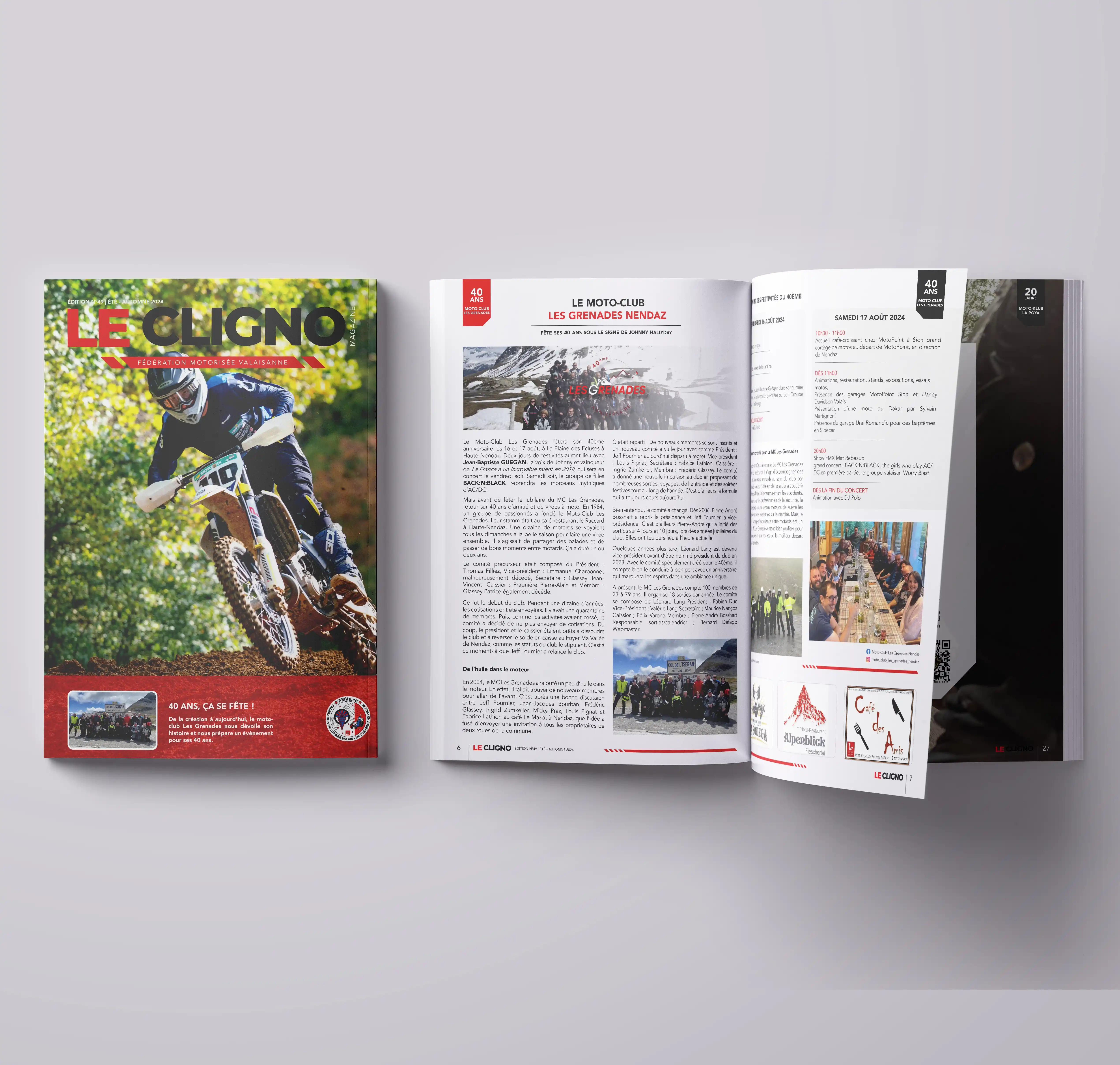 Édition Print & Direction Artistique : Le Magazine "Le Clin d'œil" (FMVS)